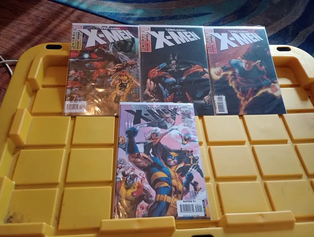 Uncanny X-men 475,476,477, 500 Lot Of 4 2006 Marvel comic lot FN To Vf